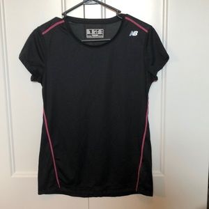 Black New Balance shirt